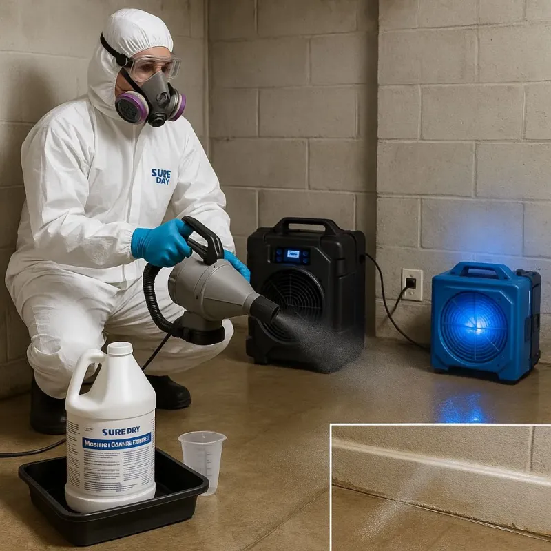 Sanitization and Odor Removal process in Warrensville Heights, OH