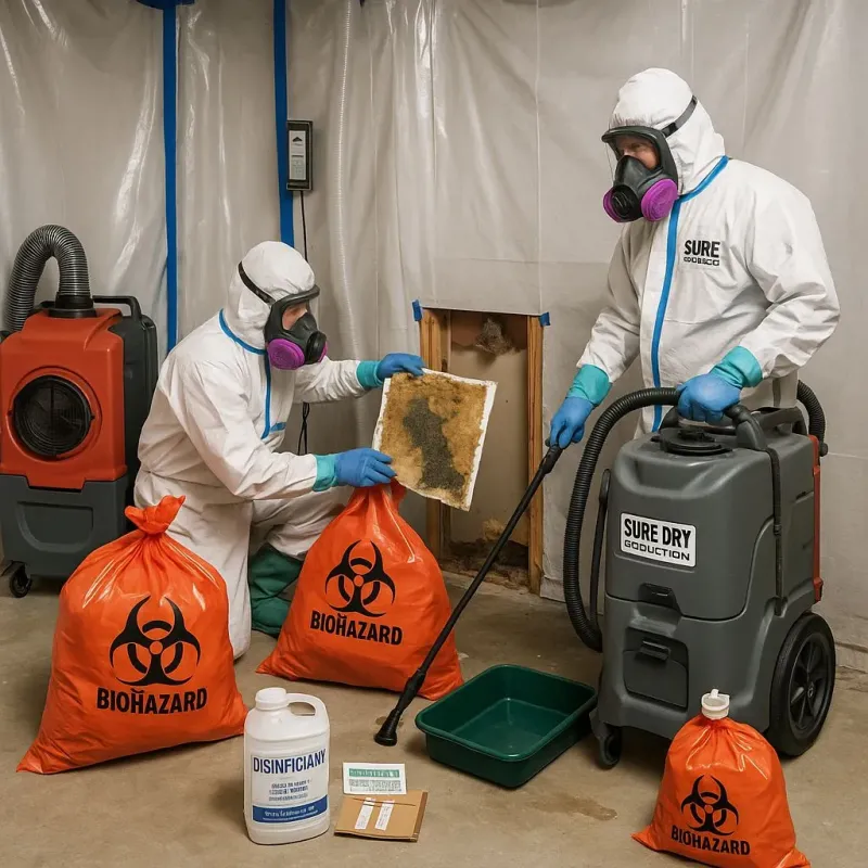 Contaminated Water Handling Protocols process in Warrensville Heights, OH