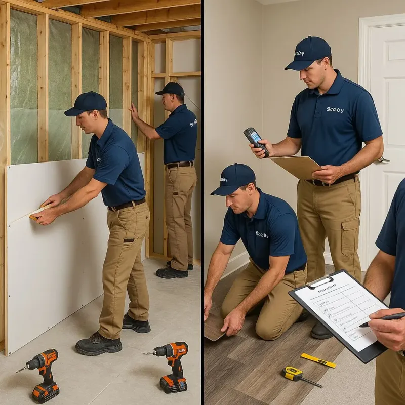 Repairs and Reconstruction process in Warrensville Heights, OH