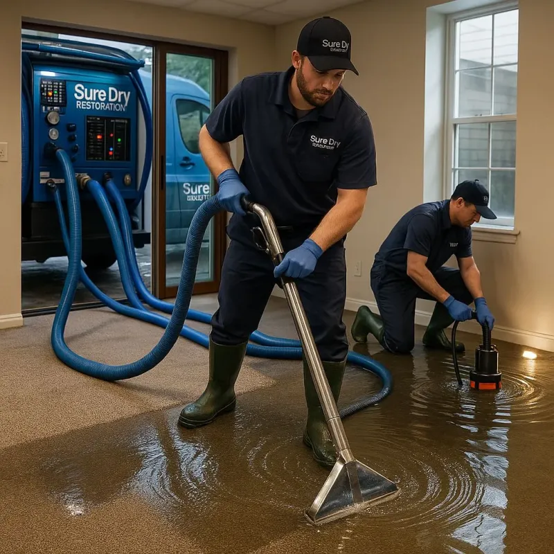 Water Extraction and Removal process in Warrensville Heights, OH